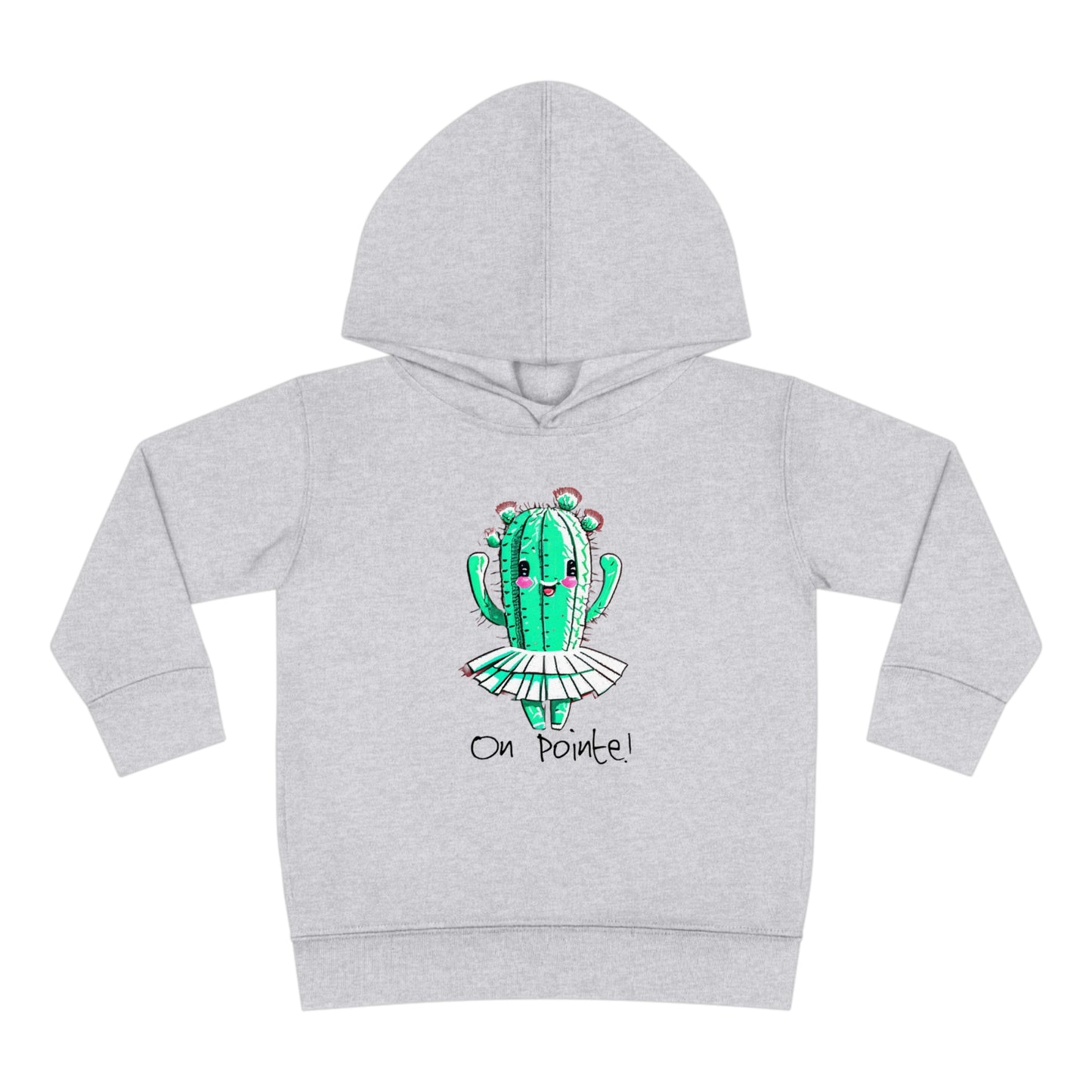 On Pointe Toddler Pullover Fleece Hoodie