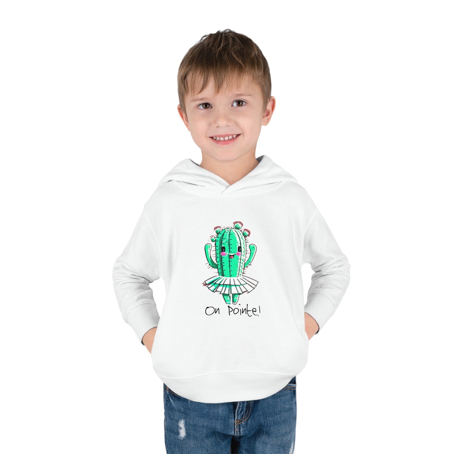 On Pointe Toddler Pullover Fleece Hoodie