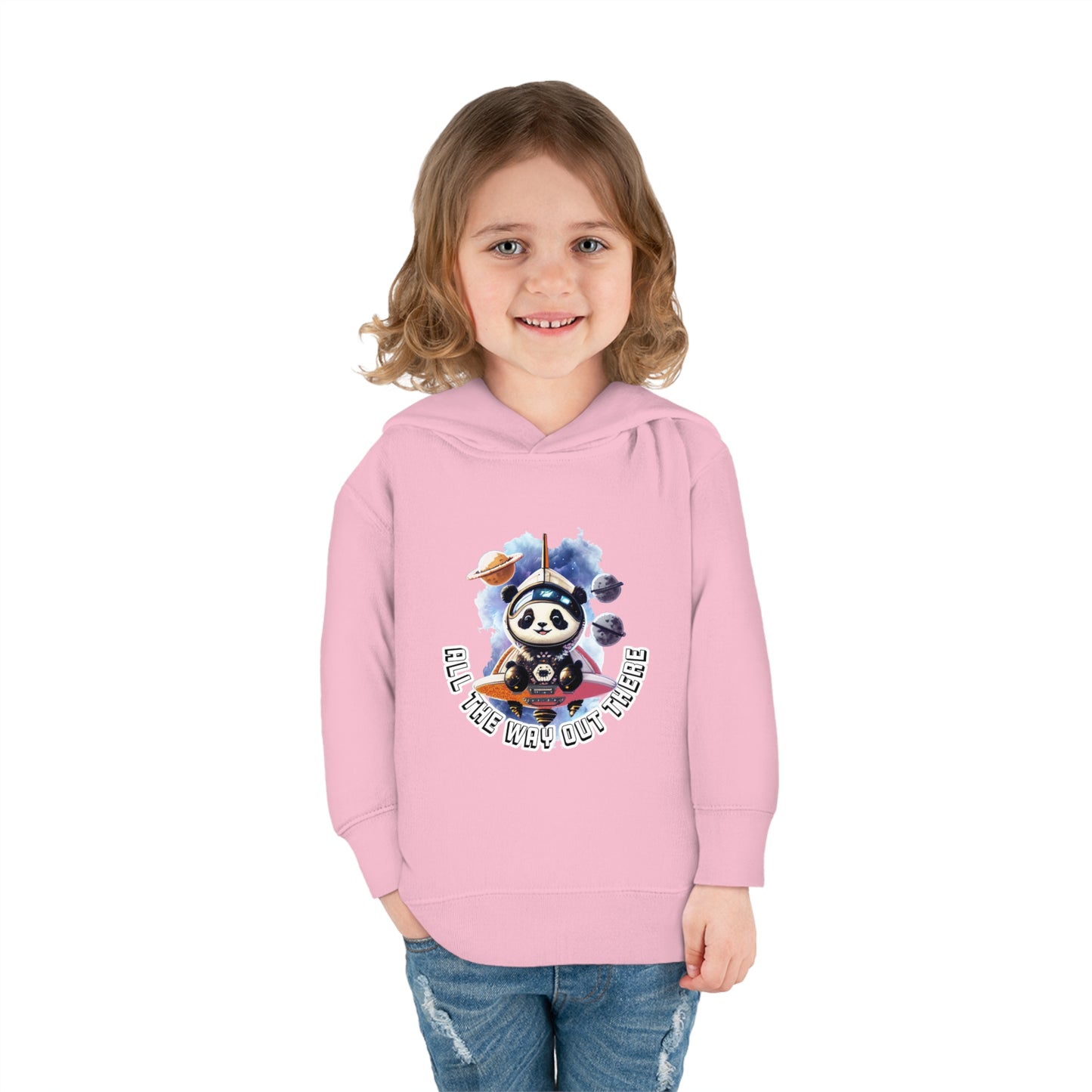 Out There Panda Toddler Pullover Fleece Hoodie