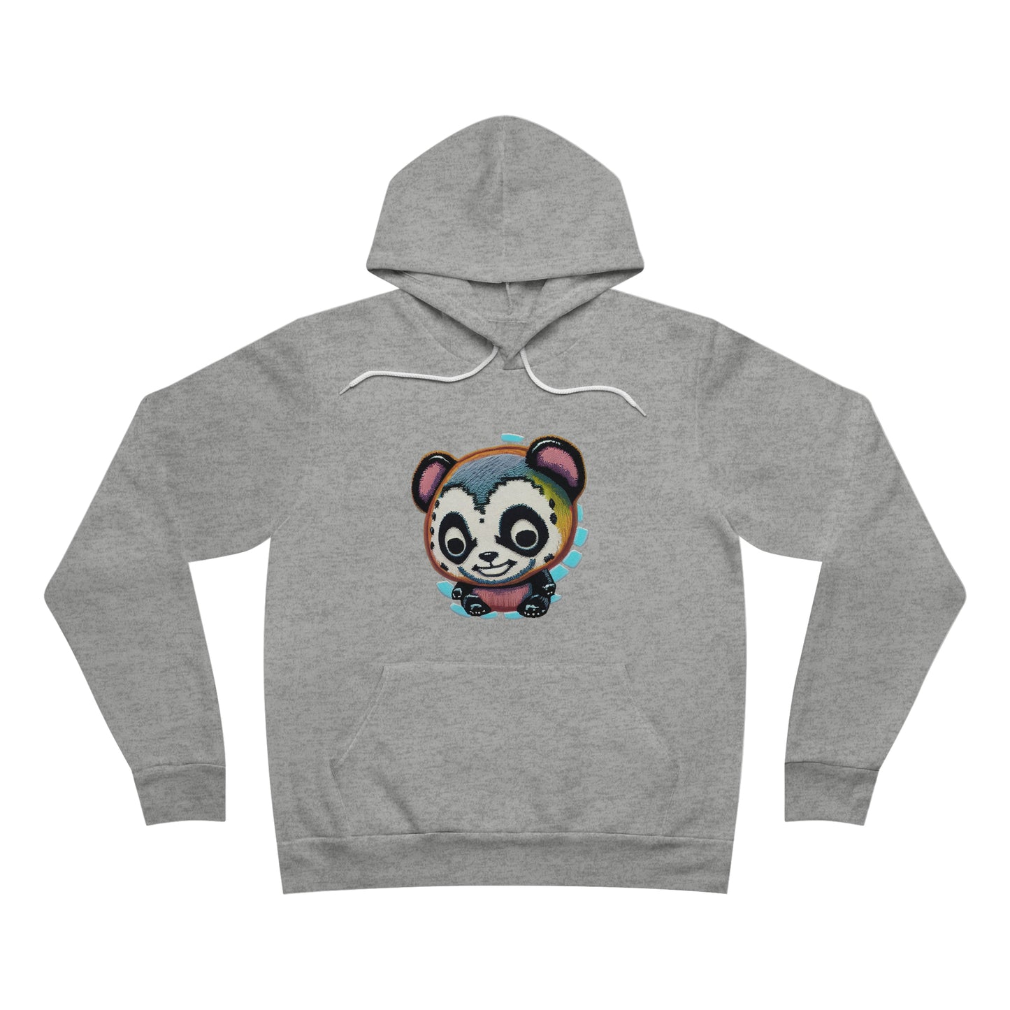 Panda Sponge Fleece Pullover Hoodie