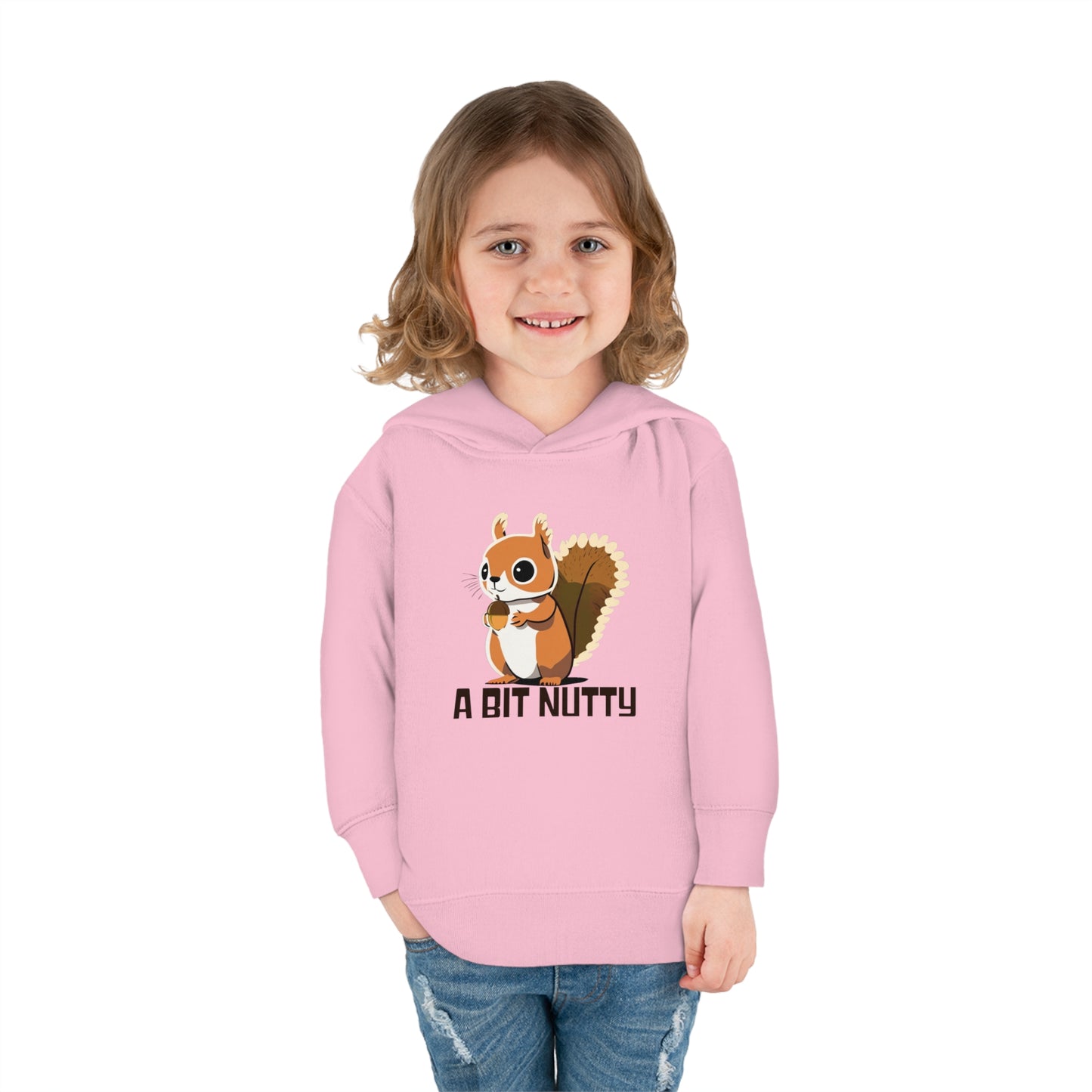 A Bit Nutty Toddler Pullover Fleece Hoodie